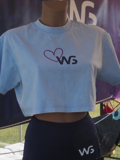 CROP TOP "STRONG IS BEAUTIFUL" by Marta García Rincón